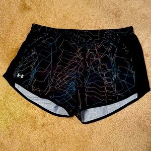 Under armor black athletic shorts.